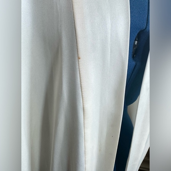 Vintage Merrill Leighton Studio City, Ca Floral Ivory Kimono Robe OS - Picture 10 of 16